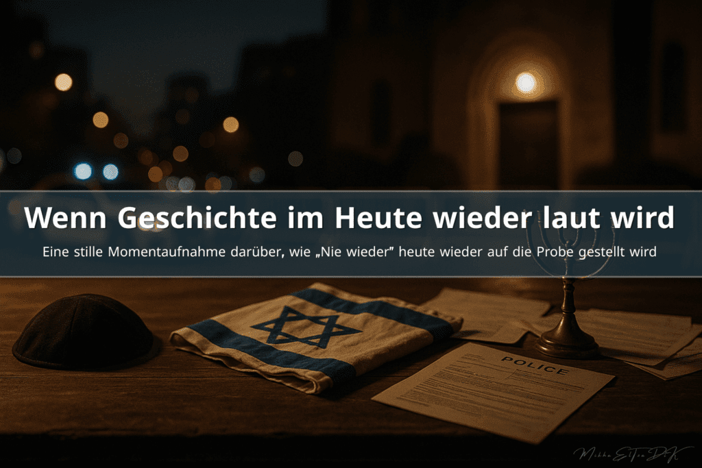 Juden in Deutschland unter Schutz vor Synagoge