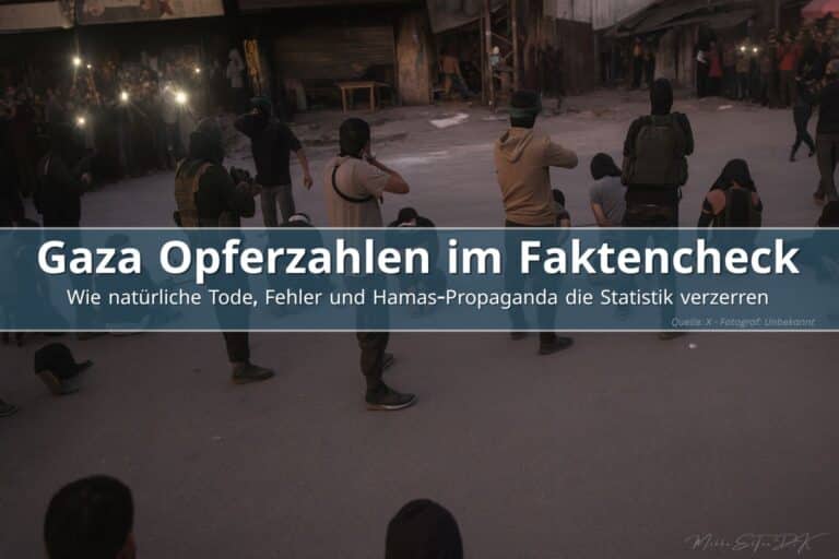 Analytische Unterlagen zu Gaza-Opferzahlen auf Schreibtisch mit Kartenhintergrund